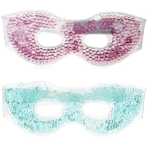 Hot & Cold Gel Eyemask Aque Beads Gel Eye Mask